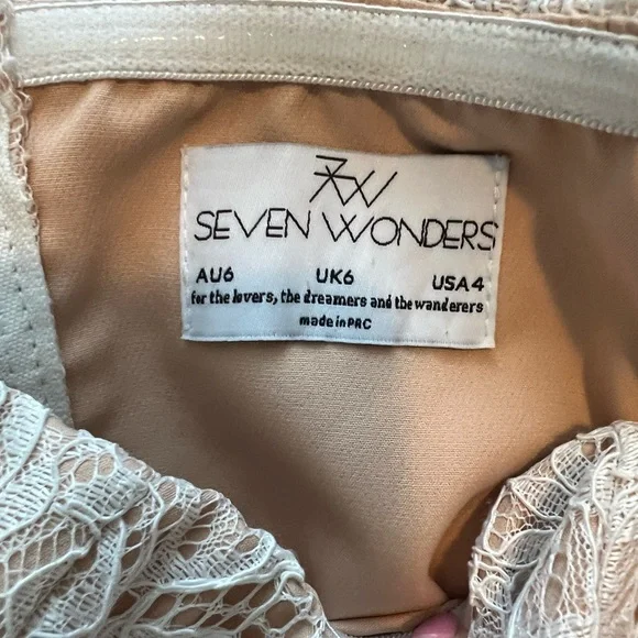 Seven Wonders the Label Lace Daisy Jumpsuit - Picture 5 of 5